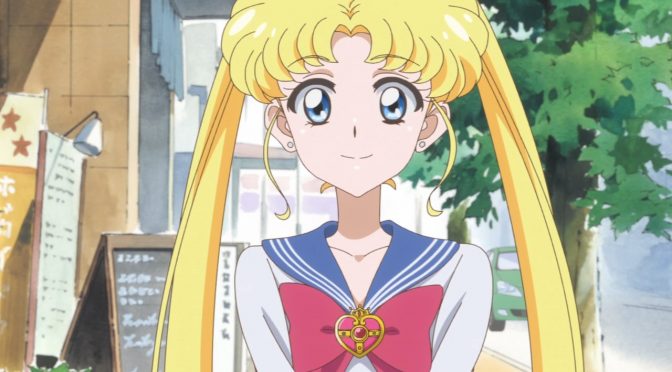 Sailor Moon Crystal shots compared to the manga, the similarities